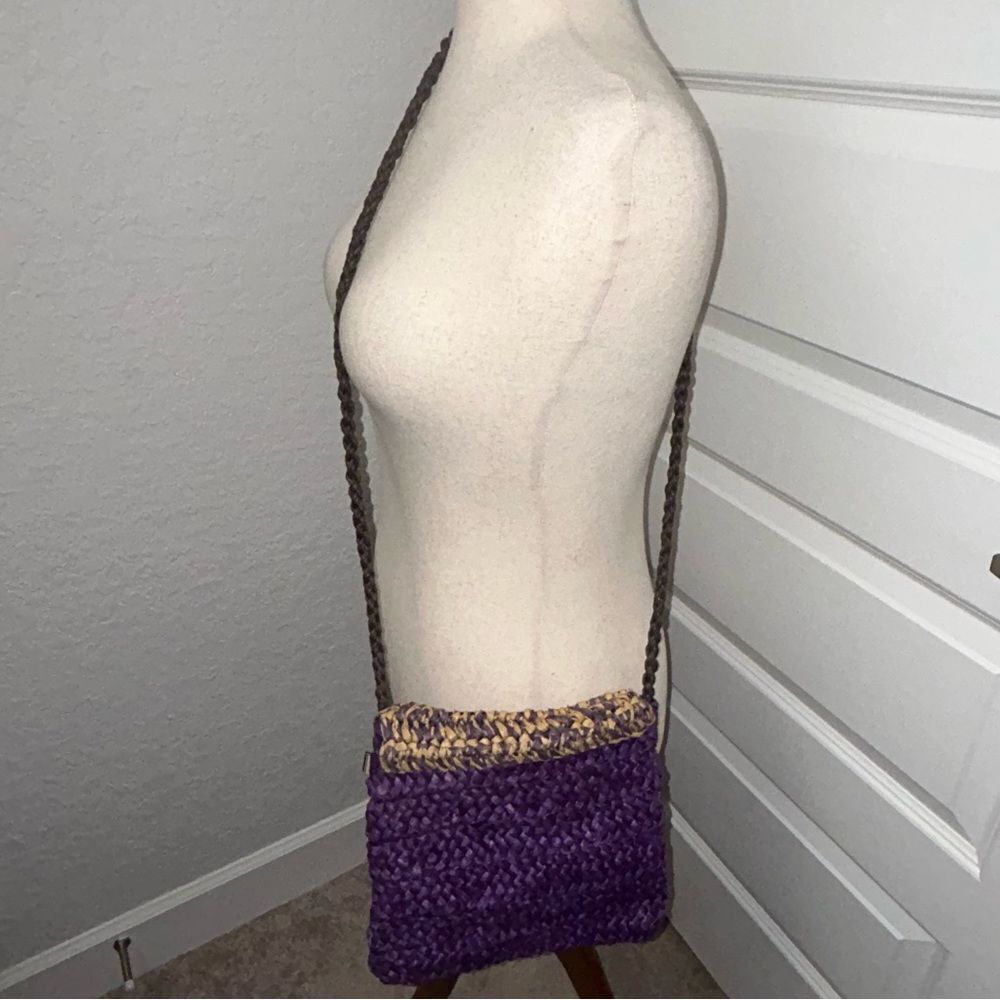 New, Sun ‘N Sand Straw Shoulder Crossbody Purse Bag - Picture 10 of 11
